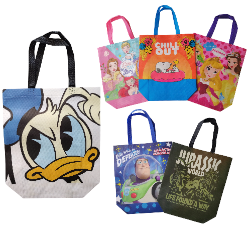 A BOLSA PLASTICA SURTIDA MEDIANA 34*35*11cm