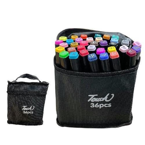 Z ZP-0757 PLUMIN DOBLE PUNTA 15cm BOLSA C/ 36colores