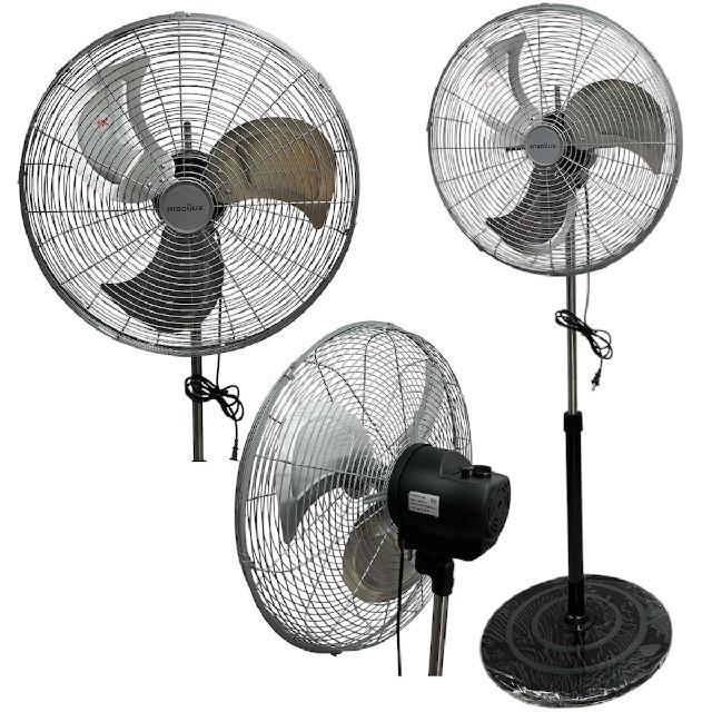 MACILUX ML-2020V VENTILADOR TURBO 20" ALTO: 153cm 3 VELOCIDADES 190w