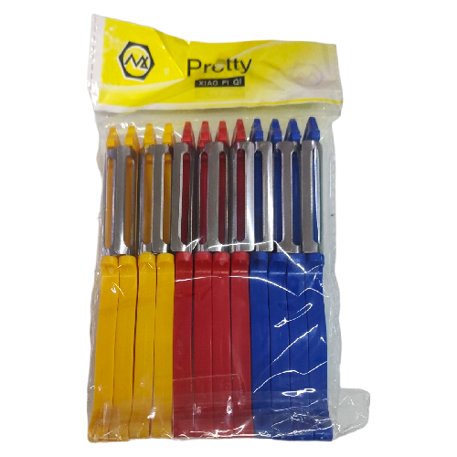 M A4113 PELAPAPAS DE PLASTICO 19cm PAQ 12pzs