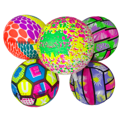 C3559 PELOTA CON LUZ 9" **CON MANGO**