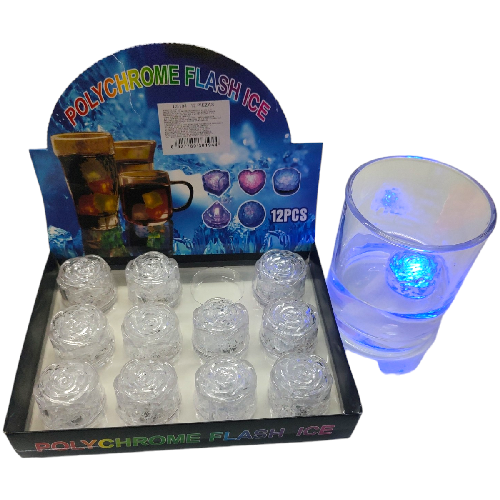 M C6194 ROSA HIELO LED 3.5*2.7*3.5cm