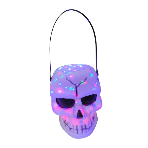 M K2145 CUBETA CALAVERA C/ LUZ 18*15cm