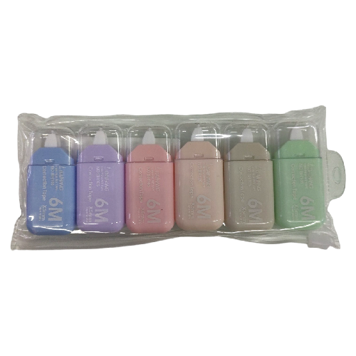 ZP-1406 CORRECTOR COLORES PASTEL 6pzs
