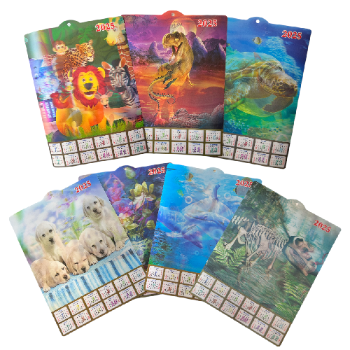 M D8002 CALENDARIO 3D 24-33cm