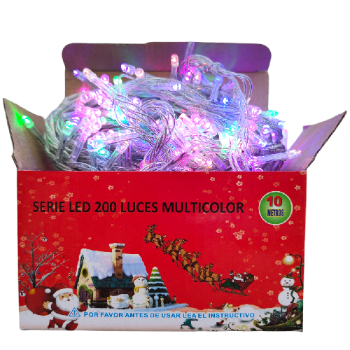 M J6117 SERIE 200 LEDS MULTICOLOR 10m